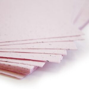 Plantable Seed Paper Pastel Pink