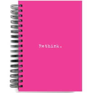 Re-think Jumbo Journal Pink