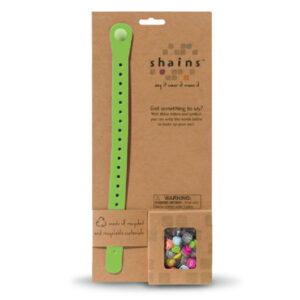 Shains Bracelet with 60 elements Green