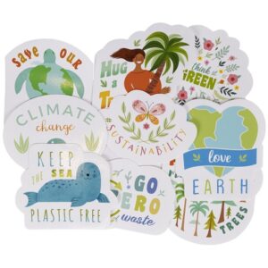 Environment theme stickers (set of 9)