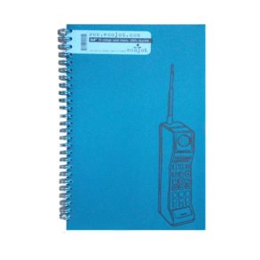 6x9 Ruled Notebook Blue