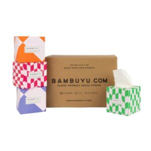 Bamboo Facial Tissues (12 pack)