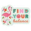 Find Your Balance sticker