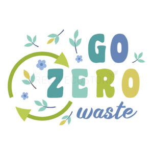 Go Zero Waste sticker