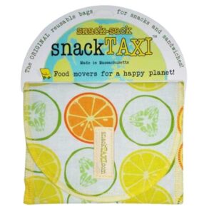 Reusable Snack Bag Orange & Lemons