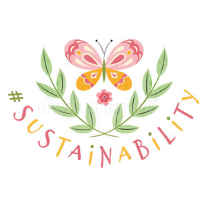 Sustainability sticker