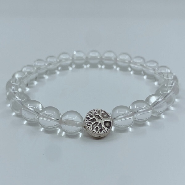 Clear on sale crystal bracelet